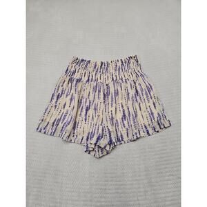 Pants Store Shorts Womens Medium High Waist Flowy Casual Summer Beachy